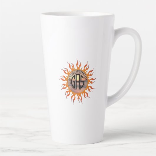 Tasse Latte Bouteille du logo GAS (Droite)