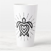 Tasse Latte Bouteille en latte du logo Rays (Devant)