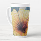Tasse Latte Bouteille jaune hibiscus latte (Angle gauche)
