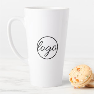 Tasse Latte Boutique de café sur mesure Restaurant Logo d'affa