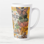 Tasse Latte Boutique de jardin Fleurs de soleil (Droite)