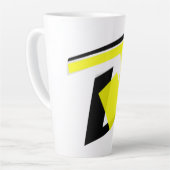 Tasse Latte Bouton Direction droite (Angle gauche)