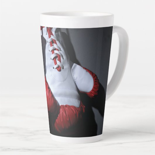 Tasse Latte Boxing gloves (Angle droit)