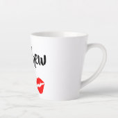 Tasse Latte Boyfriend Kisses (Droite)