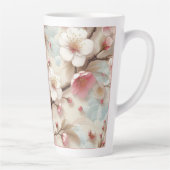 Tasse Latte Branches de fleurs d'Apple (Droite)