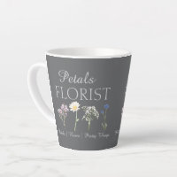 Branding d'entreprise de fleuriste de boutique mod