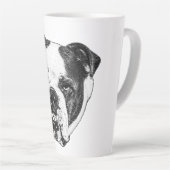 Tasse Latte Brasserie Bulldog Twinkle-Lit (Angle droit)
