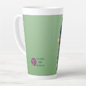 Tasse Latte Bridal Couple, skin tones Variation 4 (Angle gauche)