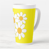 Tasse Latte Bright and Bold Daisy (Angle droit)