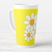 Tasse Latte Bright and Bold Daisy (Angle gauche)
