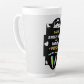 Tasse Latte Brighton et Hove Pride (Angle gauche)