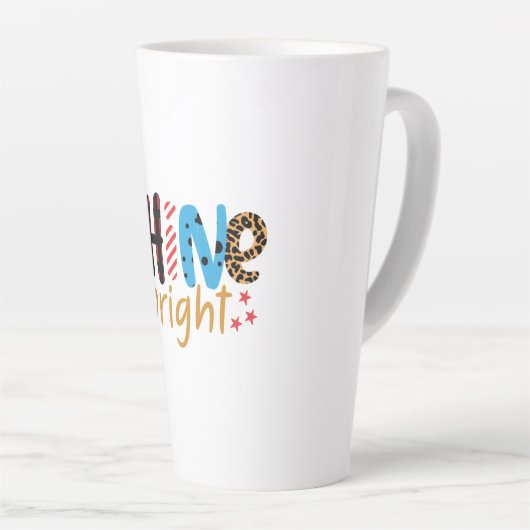 Tasse Latte  | Briller (Angle droit)