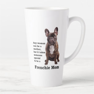 Tasse Latte Brindle French Bulldog Maman