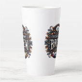 Tasse Latte Brise de traction ou de traitement (Devant)