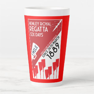 Tasse Latte British River Thames Regatta