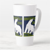 Tasse Latte Brookfield Zoo, Programme d'art fédéral Poster 193 (Angle droit)