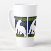 Tasse Latte Brookfield Zoo, Programme d'art fédéral Poster 193 (Angle gauche)
