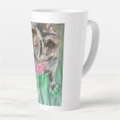 Tasse Latte Bruno le bulldog (Angle droit)