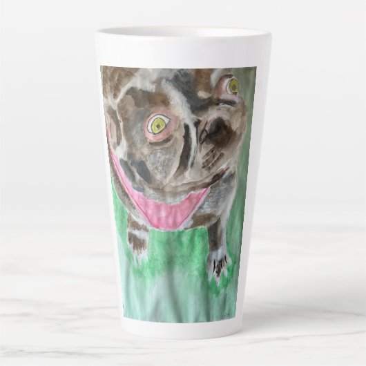 Tasse Latte Bruno le bulldog (Devant)