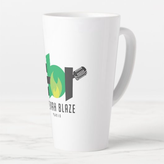 Tasse Latte bûcher (Angle droit)