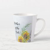 Tasse Latte BUDGET Mère mariée mariée mariée cadeaux de mariag (Droite)