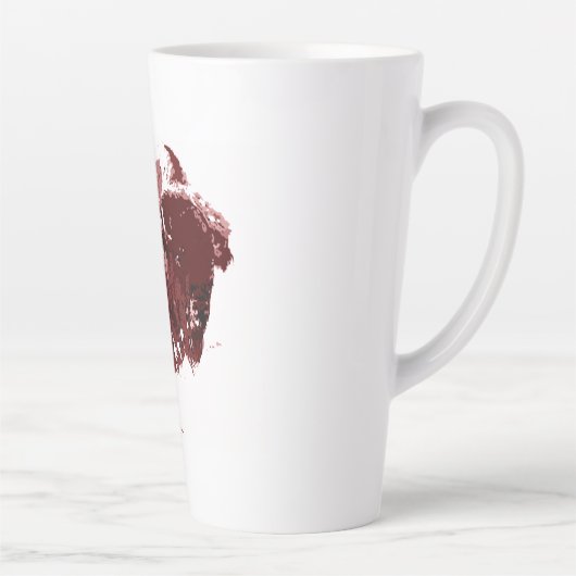 Tasse Latte Buffle - Bison (Droite)