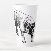 Tasse Latte Bulldog Christmas Brew (Devant)