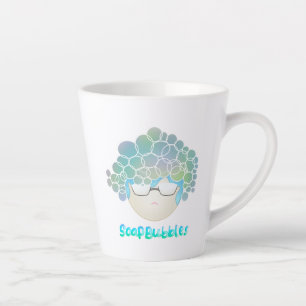 Tasse Latte Bulles de savon