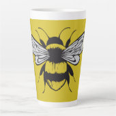 Tasse Latte Bumble Bee (Devant)