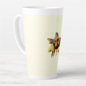 Tasse Latte Bumble Bee transportant du pollen (Angle gauche)