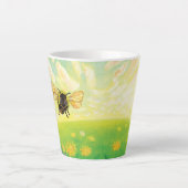 Tasse Latte Bumblebee sur l'Horizon petit (Devant)