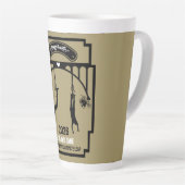 Tasse Latte Bungee Jumping Mariage cadeau (Angle droit)