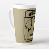 Tasse Latte Bungee Jumping Mariage cadeau (Angle gauche)