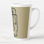 Tasse Latte Bungee Jumping Mariage cadeau (Droite)