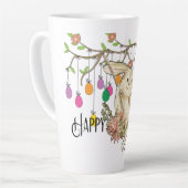 Tasse Latte Bunny célèbre la fête de Pâques (Angle gauche)