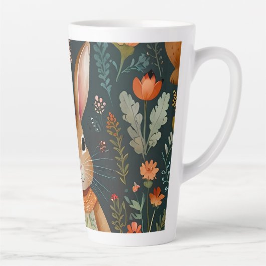 Tasse Latte Bunny Springtime (Droite)