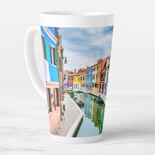 Tasse Latte Burano, Italie (Angle gauche)