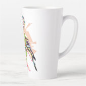 Tasse Latte Burung HUD Pop art (Droite)