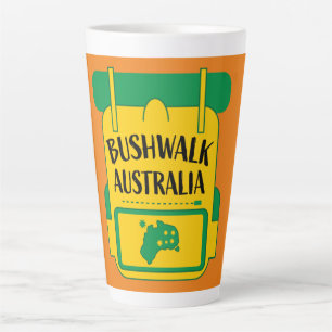 Tasse Latte Bushwalk Australie
