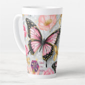 Tasse Latte Butterflies (matches with journal) (Angle gauche)
