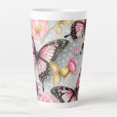Tasse Latte Butterflies (matches with journal) (Devant)