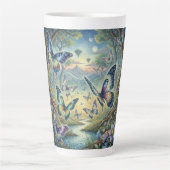 Tasse Latte Butterfly Ballet in a Mystic Forest (Devant)