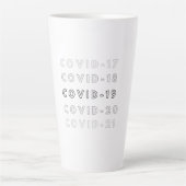 Tasse Latte c o v i d (Devant)