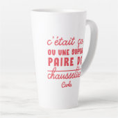 Tasse Latte Ça ou une paire de chaussettes (Angle droit)