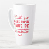 Tasse Latte Ça ou une paire de chaussettes (Angle gauche)