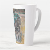 Tasse Latte Caballo y Jinete (Angle droit)