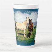 Tasse Latte Caballos (Devant)