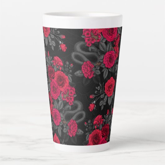 Tasse Latte Caché en rose (Devant)