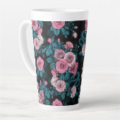 Tasse Latte Caché en rose 2 (Angle gauche)