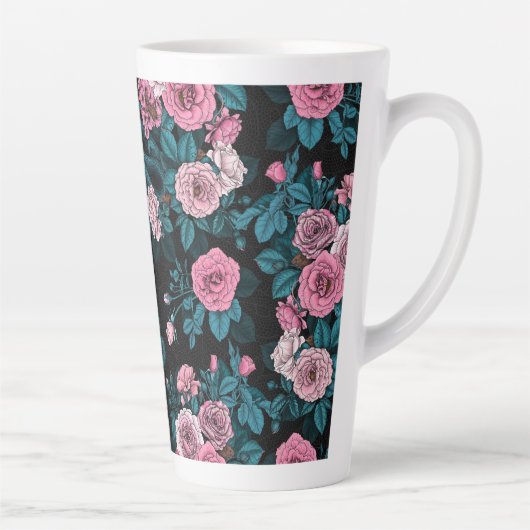 Tasse Latte Caché en rose 2 (Droite)